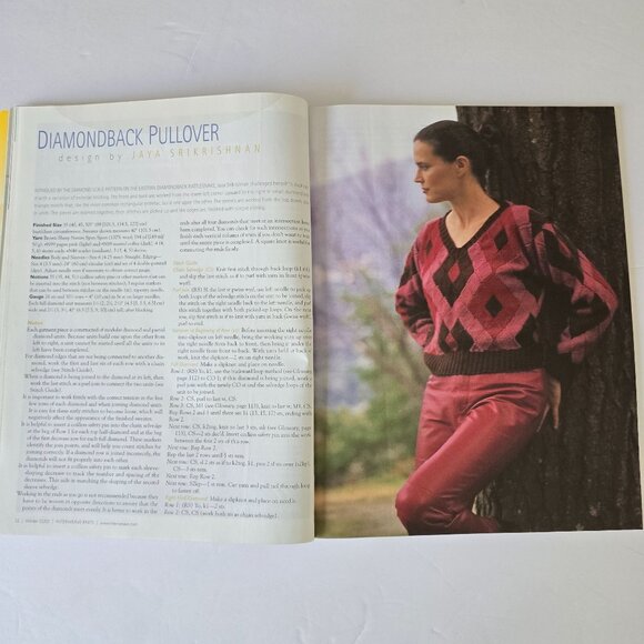Interweave Knits Winter 2002/2003 Magazine Featuring Romantic Sweaters Patterns - Picture 8 of 16